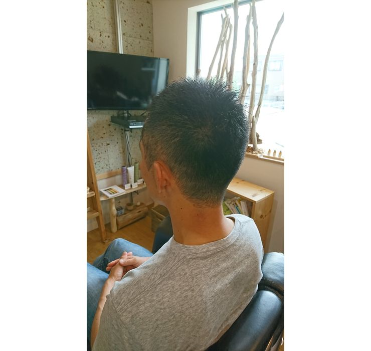 メンズカットです